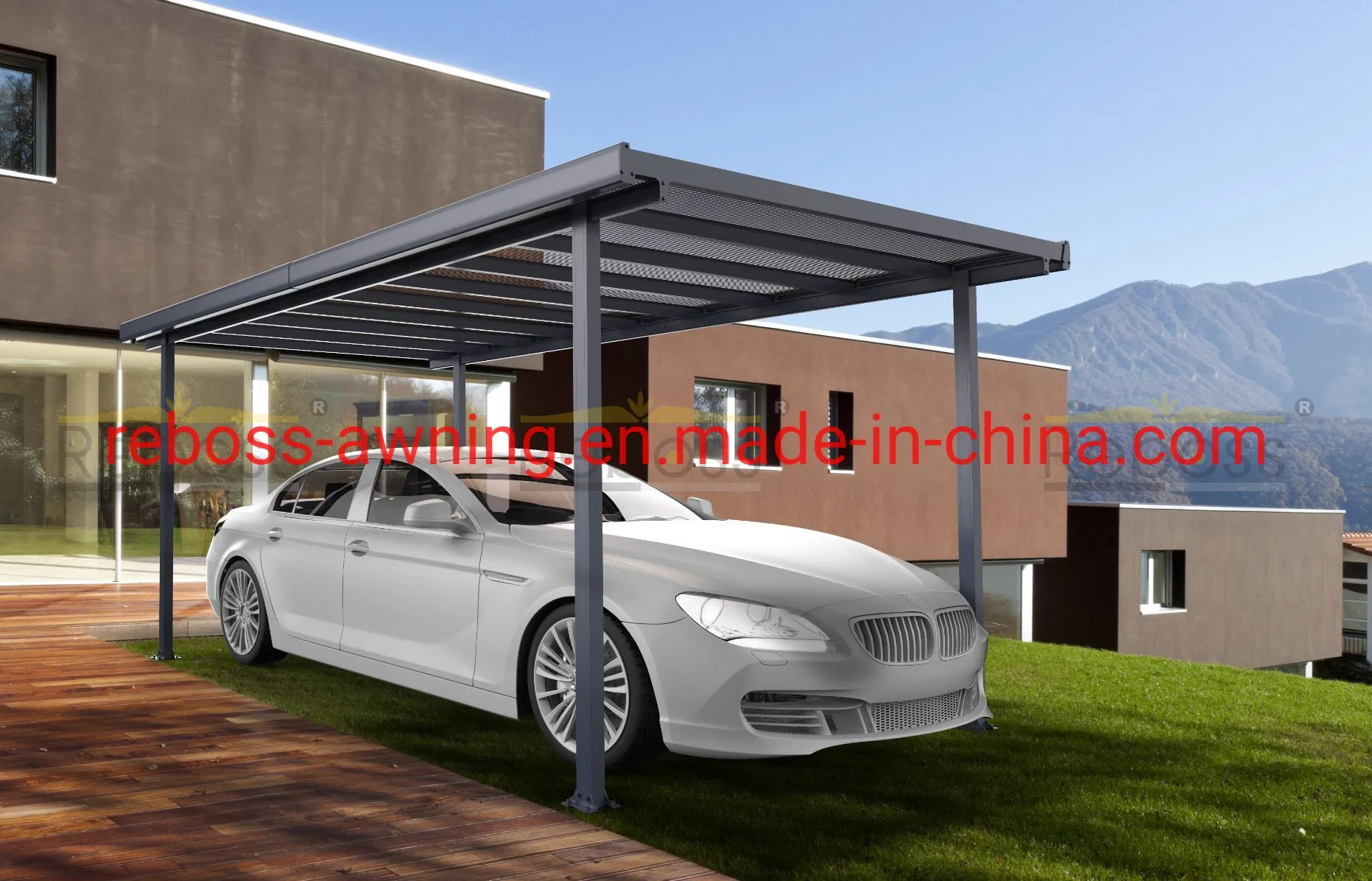 Aluminum Bracket PC Panel Mounting Structure Carport