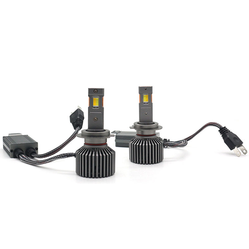 120W LED противотуманная фара, двойная медная трубка