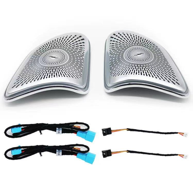 Car Ambient Light for Mercedes Benz Gle/GLS W167 LED Strip Light RGB Turbine Air Outlet Light 64 Colors Door Speaker