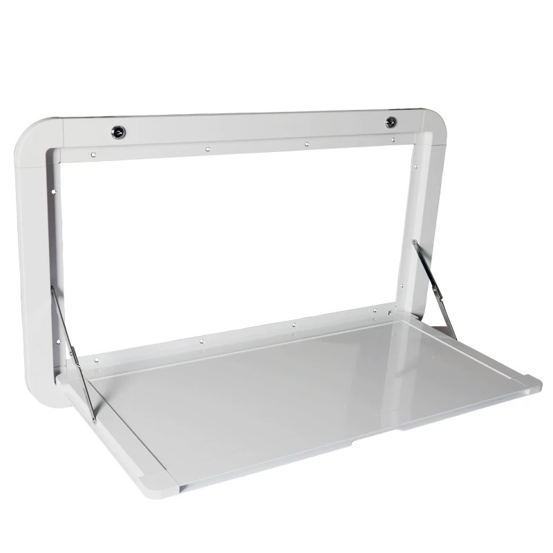 Folding 900X500mm Aluminum Side Picnic Table for Camping Truck Trailer Camper Trailer