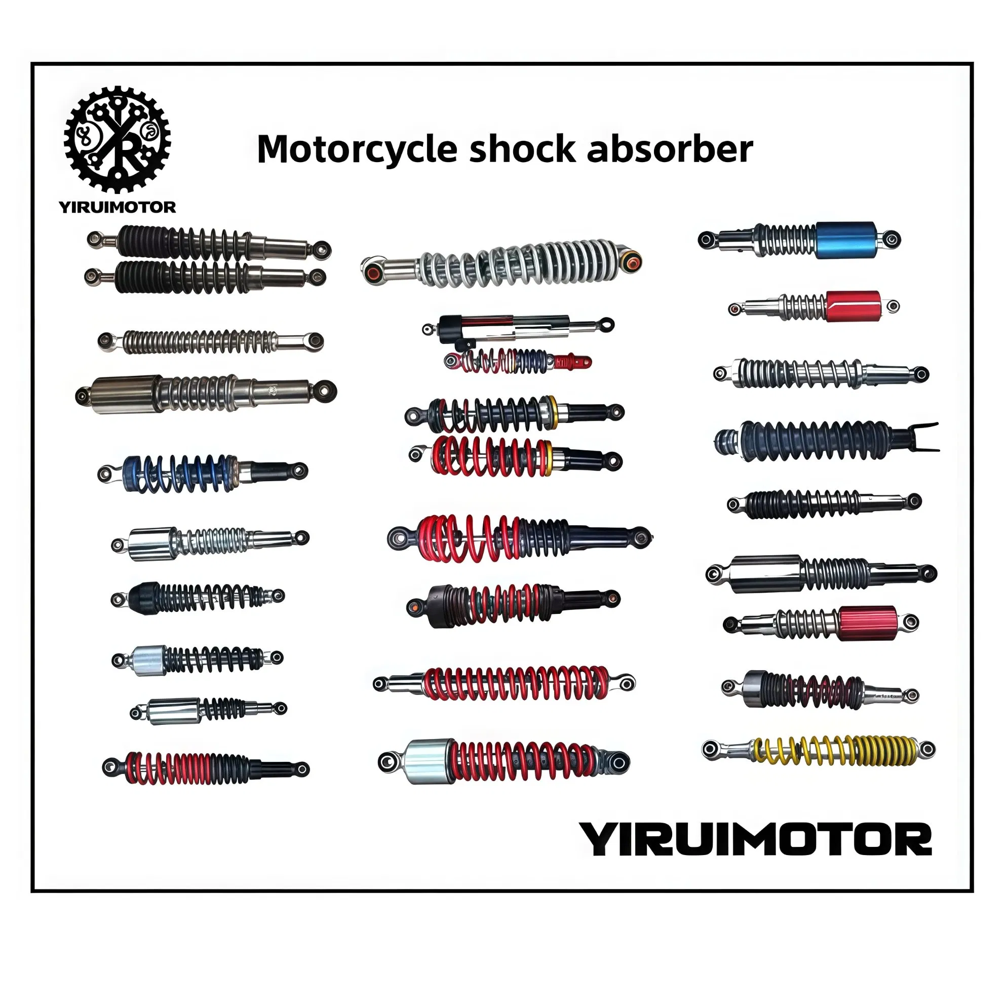High-Performance Rear Shock Absorber for Motorcycles Spare Parts