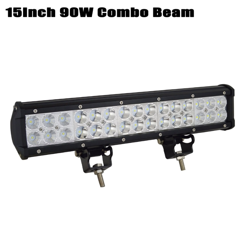 Luces LED 4 7 9 12 15 18 20 22 25 28 36 44 Inch 4X4 36W 54W 72W 90W 108W 126W 144W 288W LED Work Light Bar Offroad SUV ATV 18W LED Light Bar