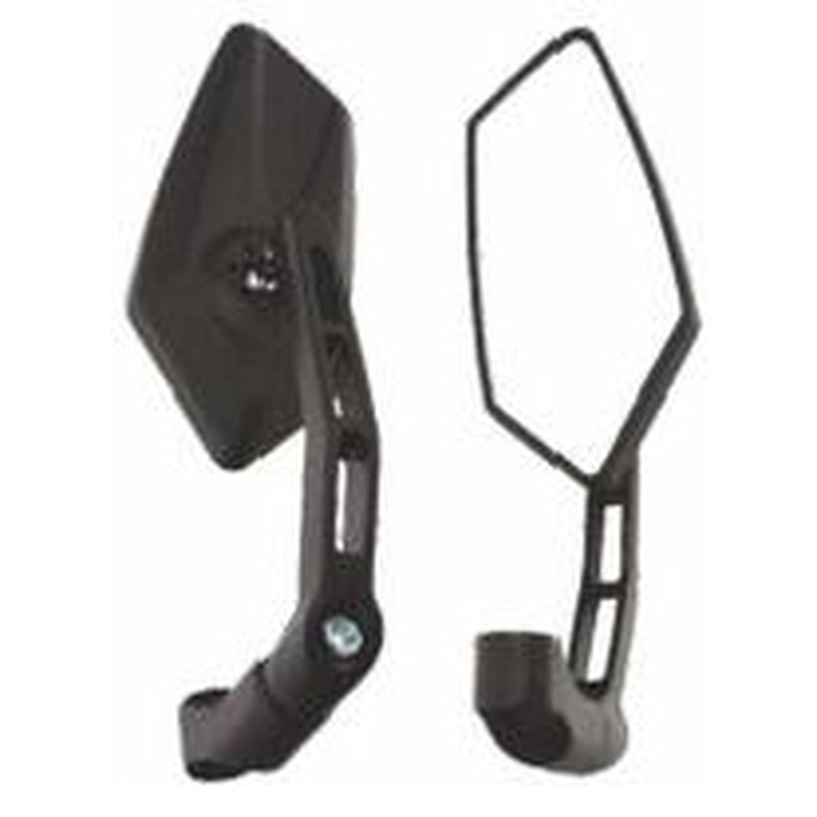 Wide-Angle Aluminum Motorcycle Part Side Mirror Rearview Mirror for Enhanced Road Visibility Motorcycle Spare Parts