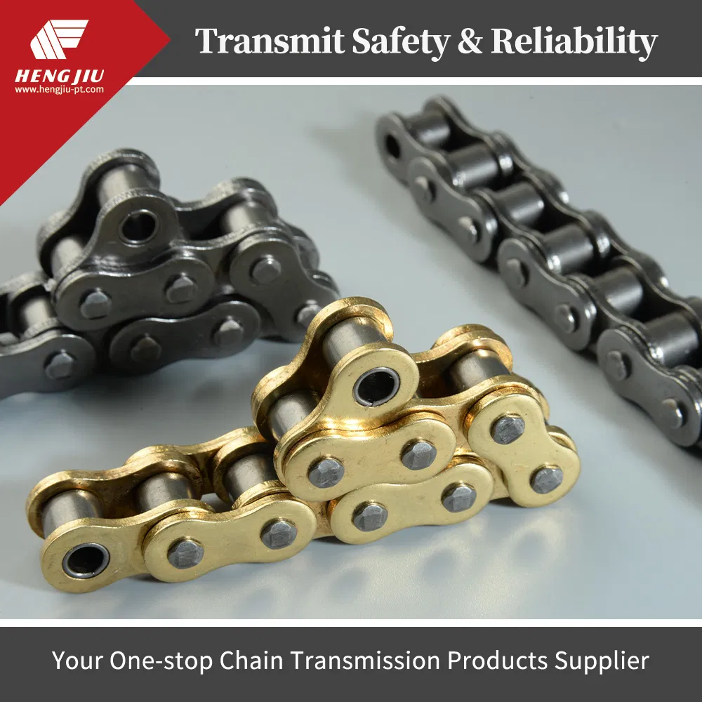 Роликовая цепь 520 для мотоцикла, бесшумная