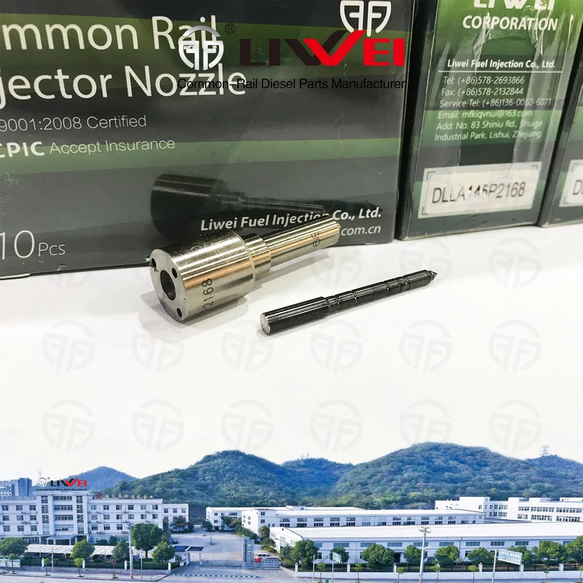 LIWEI Brand DLLA145P2168 Bos Common Rail Diesel Nozzle for Fuel Injector 0445110376/594