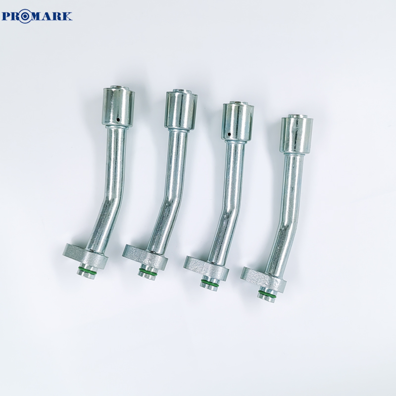 Custom AC Line Compressor Dryer Condenser Radiator Fitting Adapter Auto Air Conditioning Hose