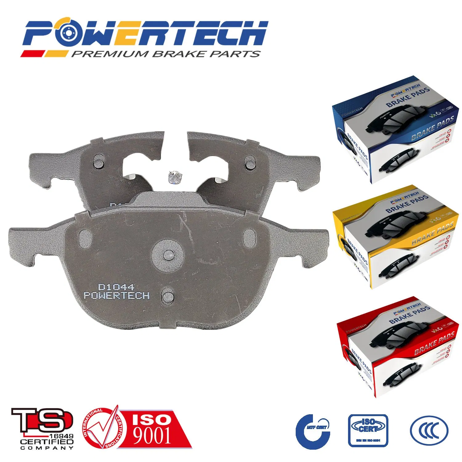 Spare Parts Good Performance Ceramic Semi-Metallic Brake Parts for JAC Changan Gelly Byd Great Wall Chery Lifan Car Brake Pads Chinese Electronic Car Vehicle