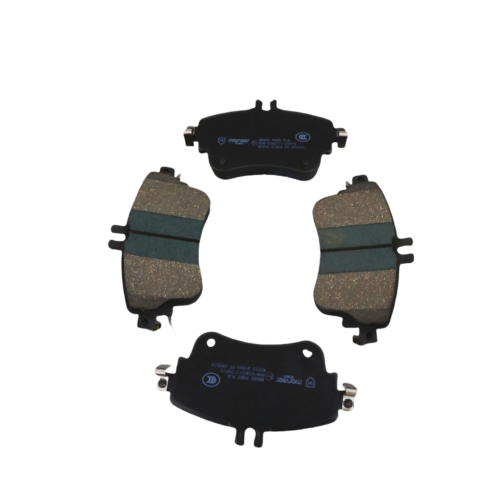 D1836 Ceramic Brake Pad for Mercedes-Benz High Performance Brake Pads