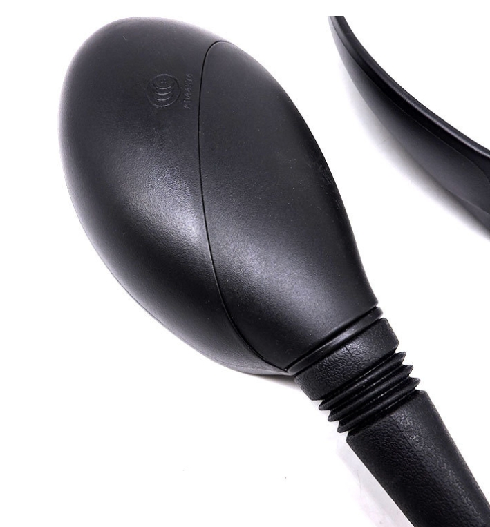 Motorcycle Emarked Mirror Plastic M8 Black