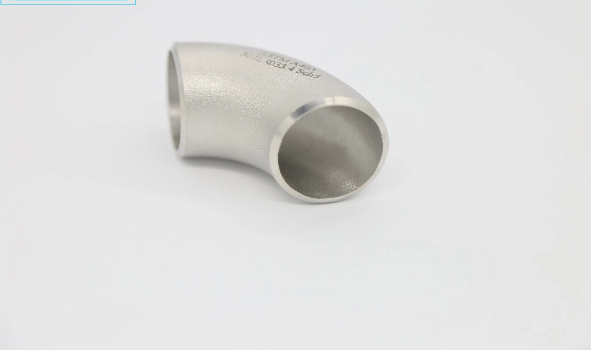 304 Stainless Steel 90° Welded Concentric Elbow BS ASME OEM