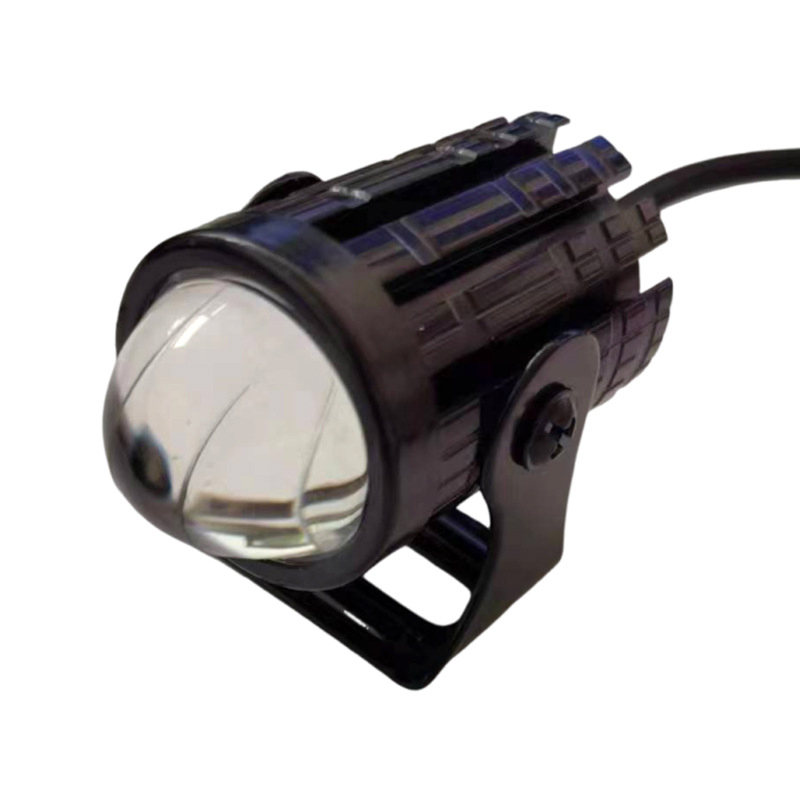 Wholesale Flash Modification Light Far and Near One Small Steel Gun Motorcycle Spotlight