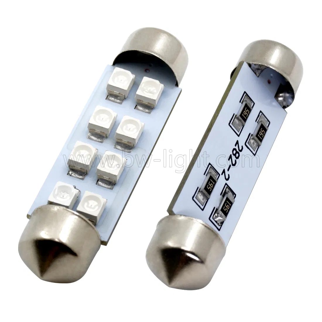 Светодиодная лампа для номерного знака 44мм 8SMD