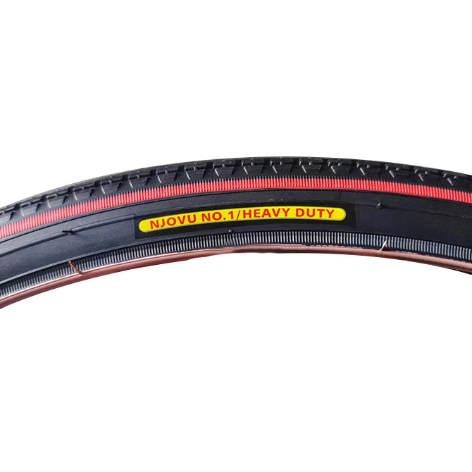 Велосипедная покрышка с цветной полосой, 700c