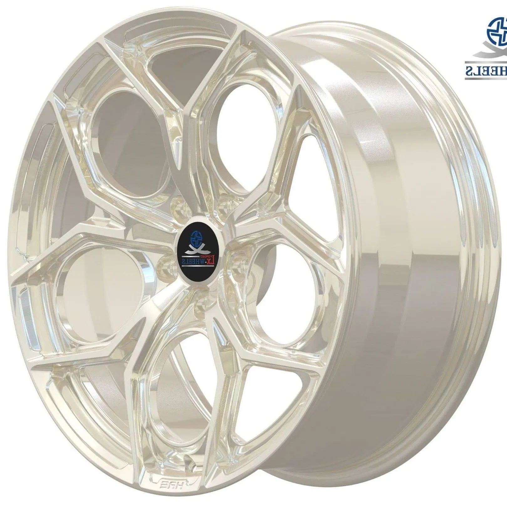 Литые диски LX Champagne Gold для Mercedes-Benz C260