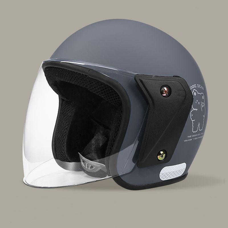 Hot Selling 3c Certified Men's Women's Half Helmets All Seasons Warm Sun-Proof Motorcycle Helmets