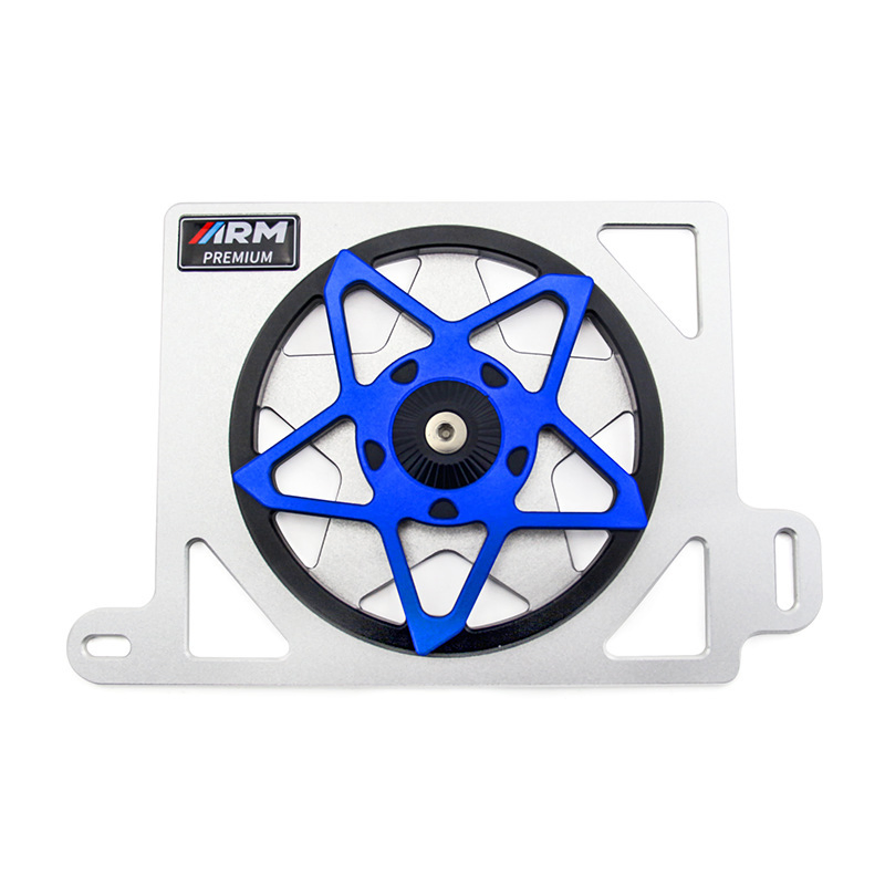 CNC Motorcycle Five-Pointed Star Radiator Mesh Belt Fan for YAMAHA Nmax Nvx_Aerox