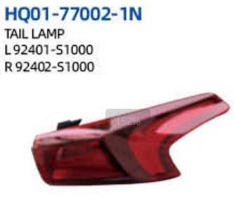 Auto Parts Tail Lamp for Hyundai Santafe 2019 (OEM: 92402-S1000 92401-S1000)