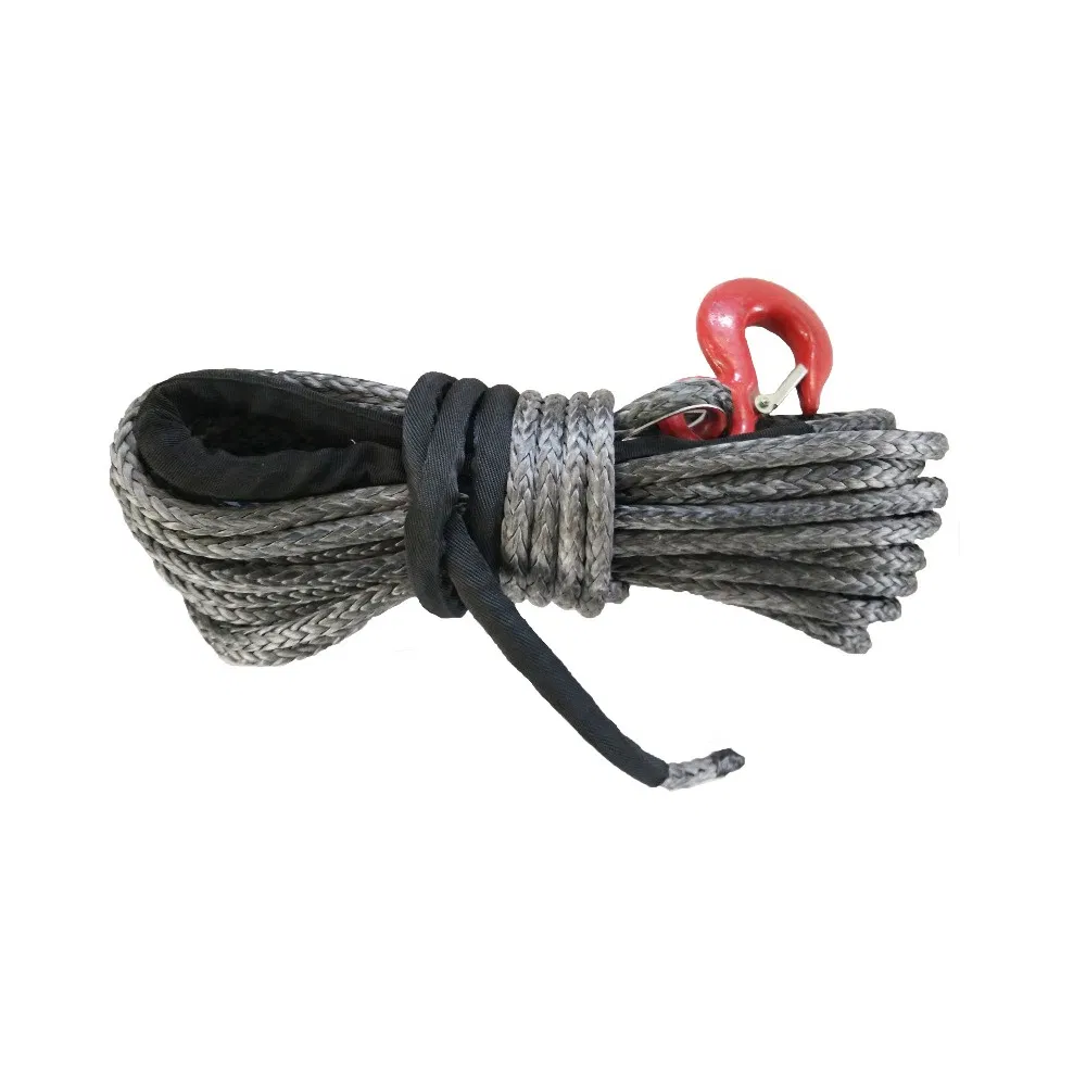 ATV Offroad Emergency Tool Wear Resistance Braided UHMWPE Winch Rope