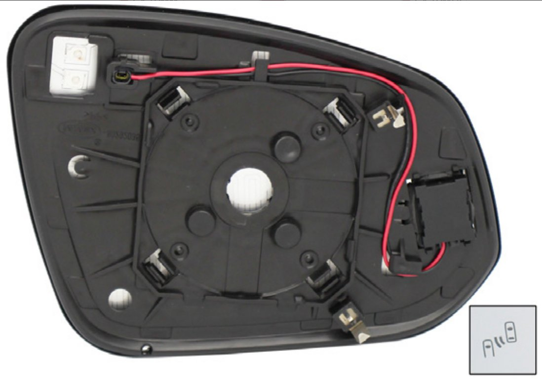 Side Mirror Housing Replacement for Toyota Hilux (2015+)