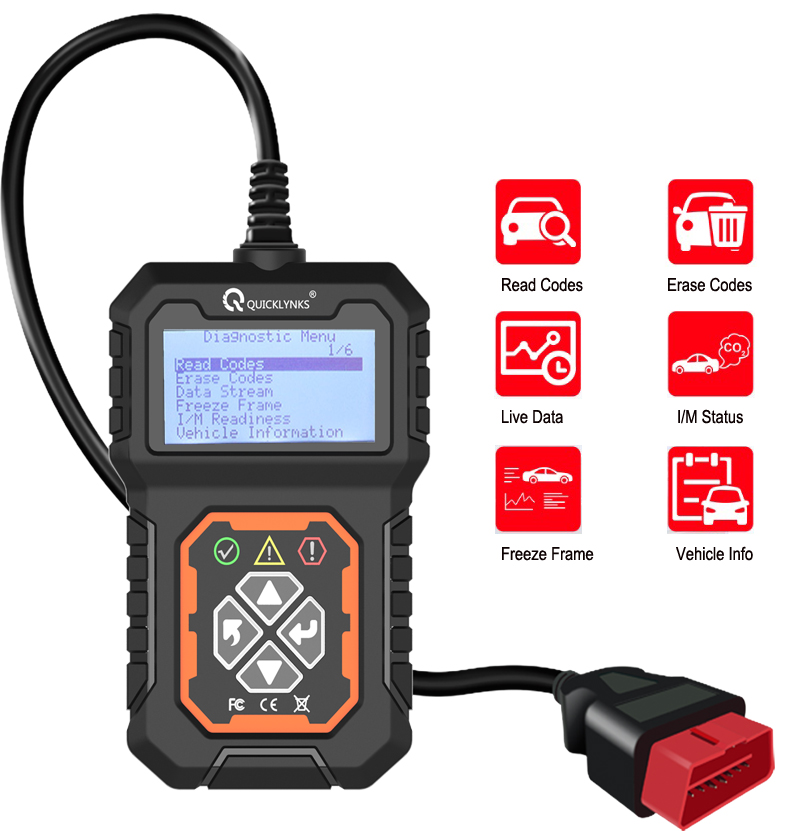 Универсальный диагностический сканер OBD2 для всех автомобилей