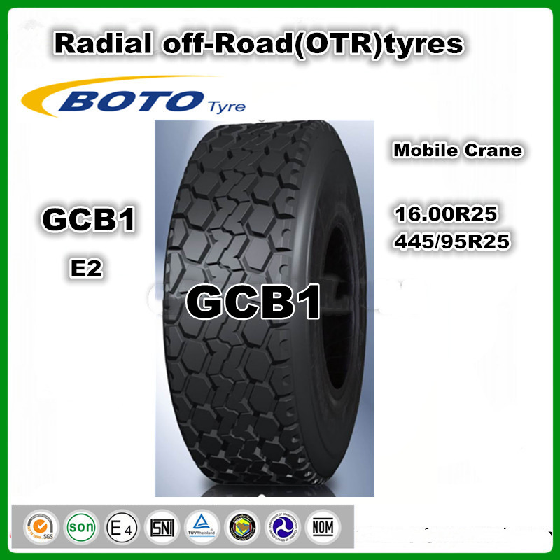 Excellence Steel Radial OTR Tire for Mobile Cranes and Ming Trucks Chinese Brand