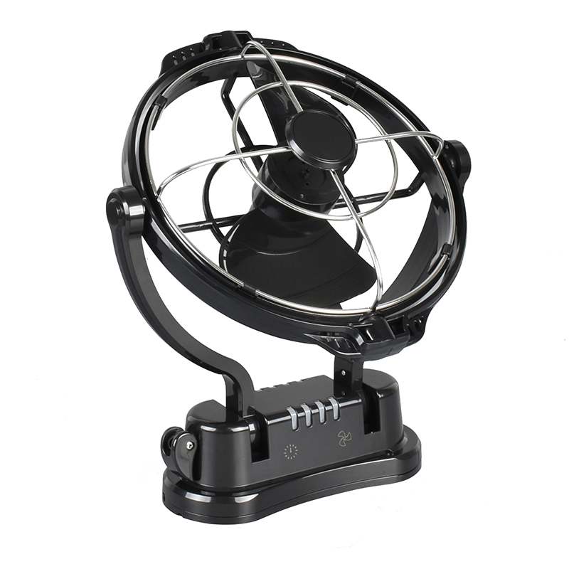 Универсальный тихий вентилятор 12В/24В с таймером