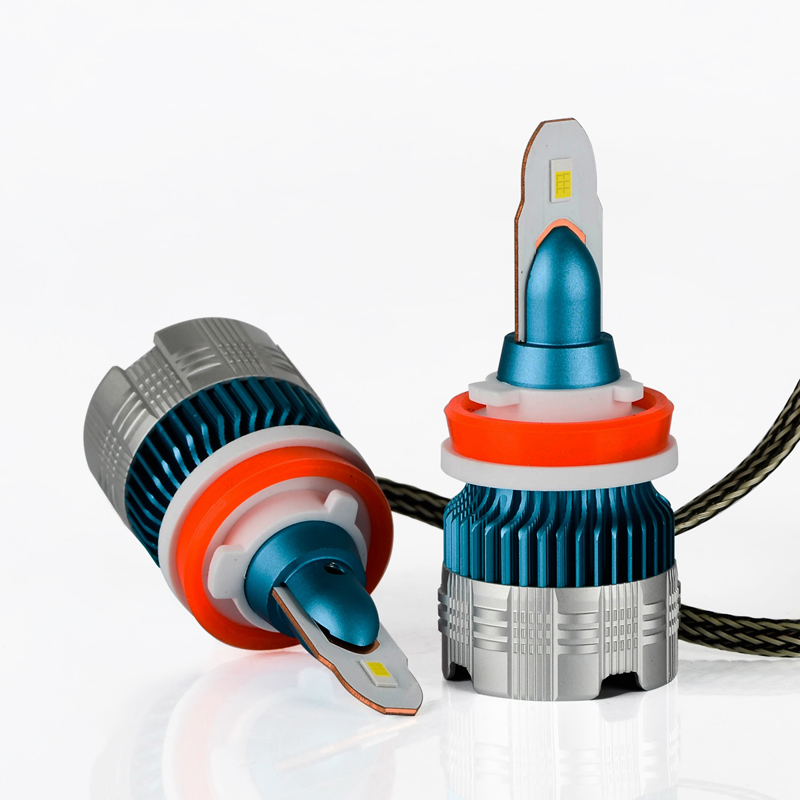 Мощная светодиодная фара H11 H7 Mi2 для автомобиля