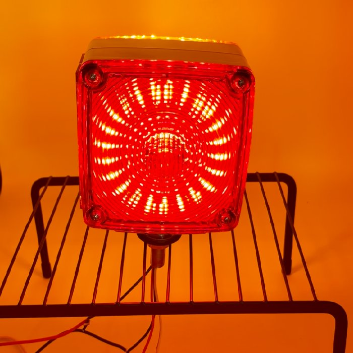 Двухсторонний стробоскоп Amber Red для грузовиков