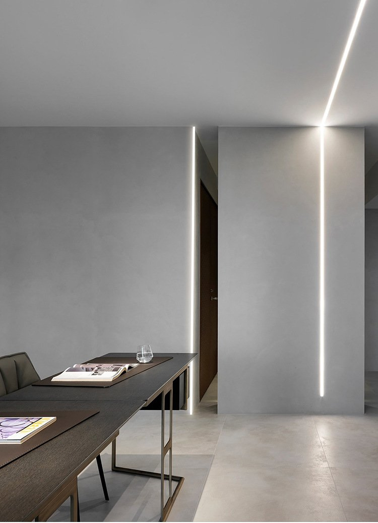 Линейный светильник LED Black Linear Light встраиваемый