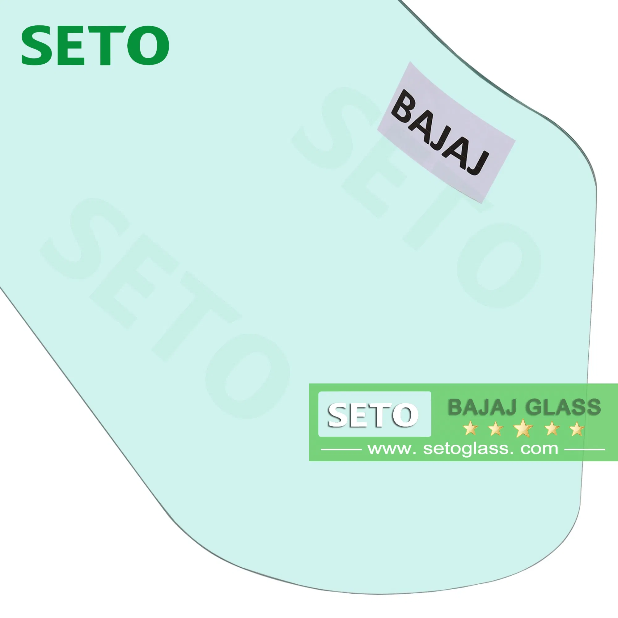 Tricycle Glass Three Wheel Windscreen, Bajaj Re Tuk Tuk Tvs King Front Glass, Agricultural Tricycle Windshield Glass