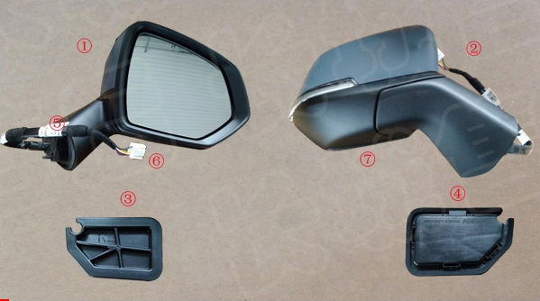 Фары, зеркала и фонари для Changan First Love