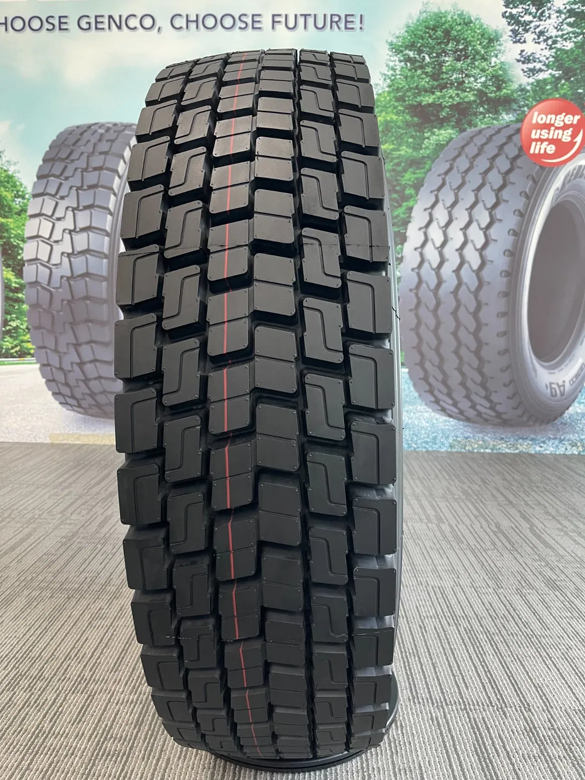 Шина грузовая 295/80R22.5 Gencotire стальная радиальная