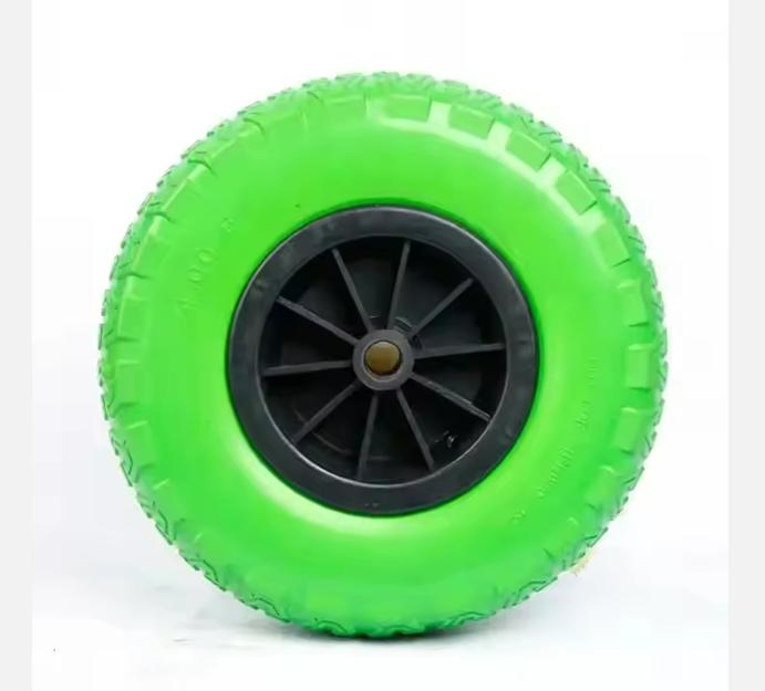 Garden Wagon Heavy Duty Non Flat Tire for Hand Cart in Landscape