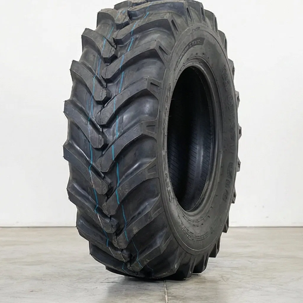 Size 11.5/80-15.3 Agricultural Tractor Tyre with Rim Herringbone Pattern for Tractor Rear Wheel