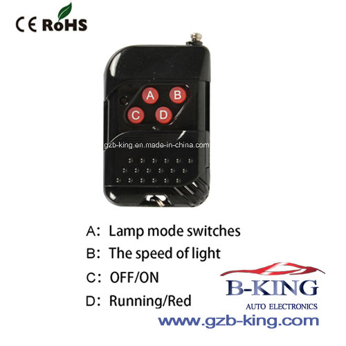 Гибкая RGB LED лента с пультом, IP68, для авто