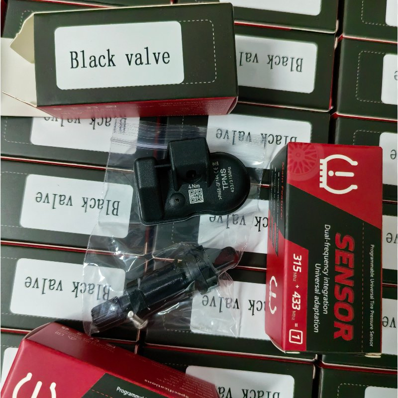 Универсальный программируемый датчик TPMS, черный