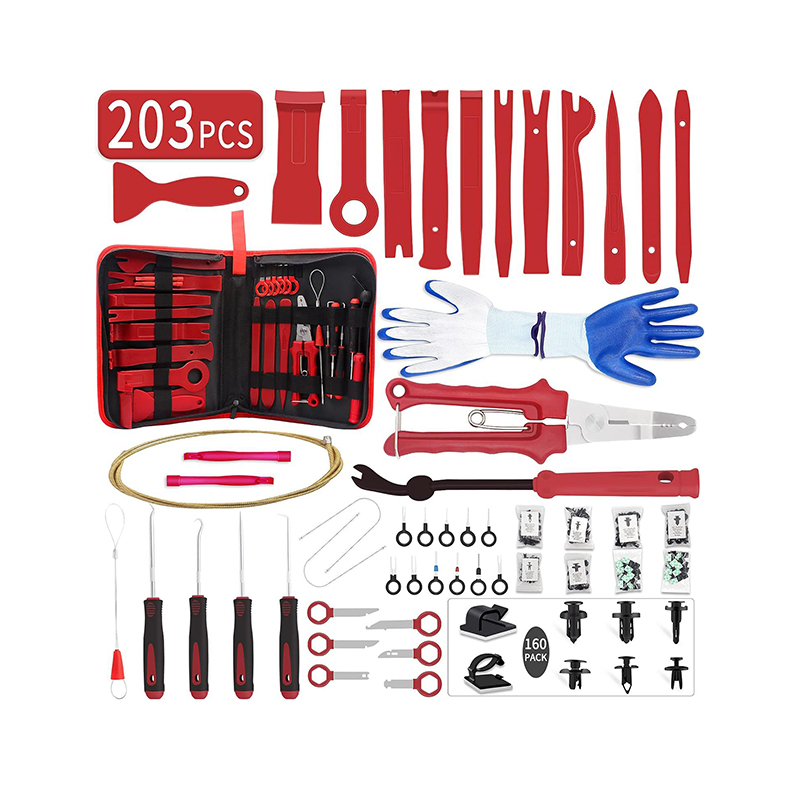 203 pcs Car Audio and Instrument Panel Disassembly Tool Set