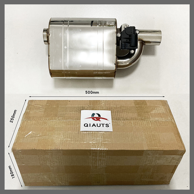 Глушитель выхлопа из нержавеющей стали с пультом ДУ