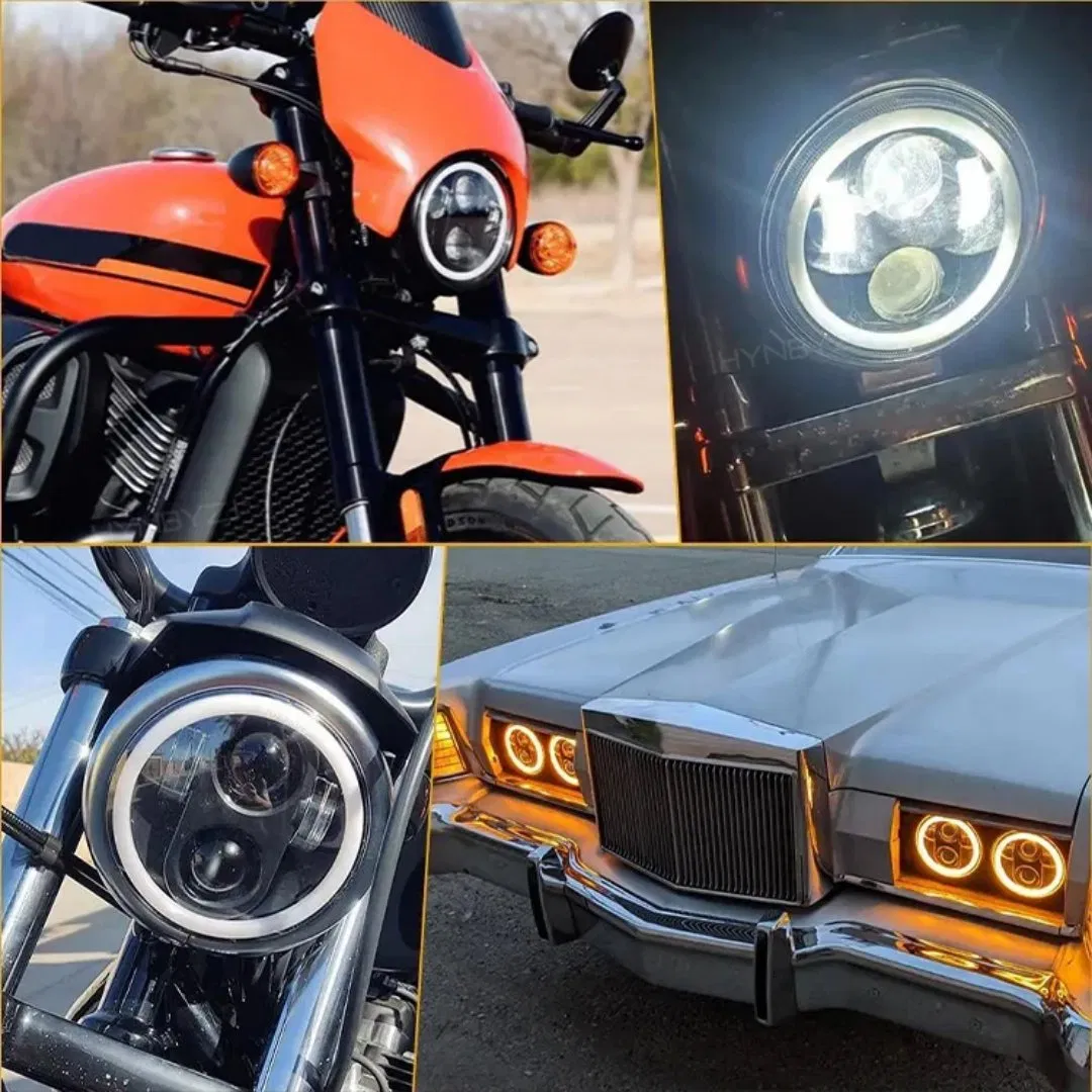 Projector Headlight Lamp Beam DRL for Jeep Wrangler Jk Approval