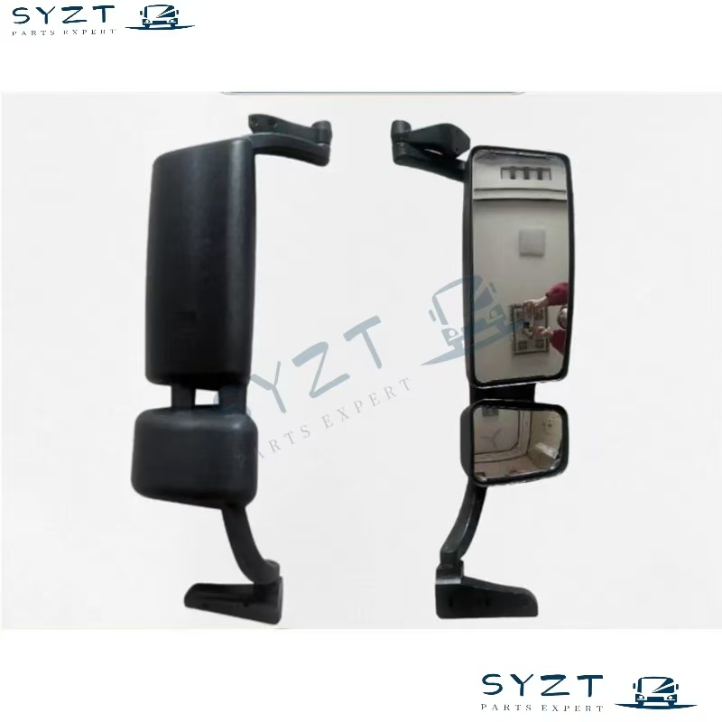 General-Purpose Truck Rearview Mirror, Double-Curved Rearview Mirror, High-Definition Field of Vision