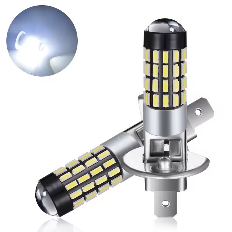 Светодиодная лампа H1 3014 54 SMD для авто