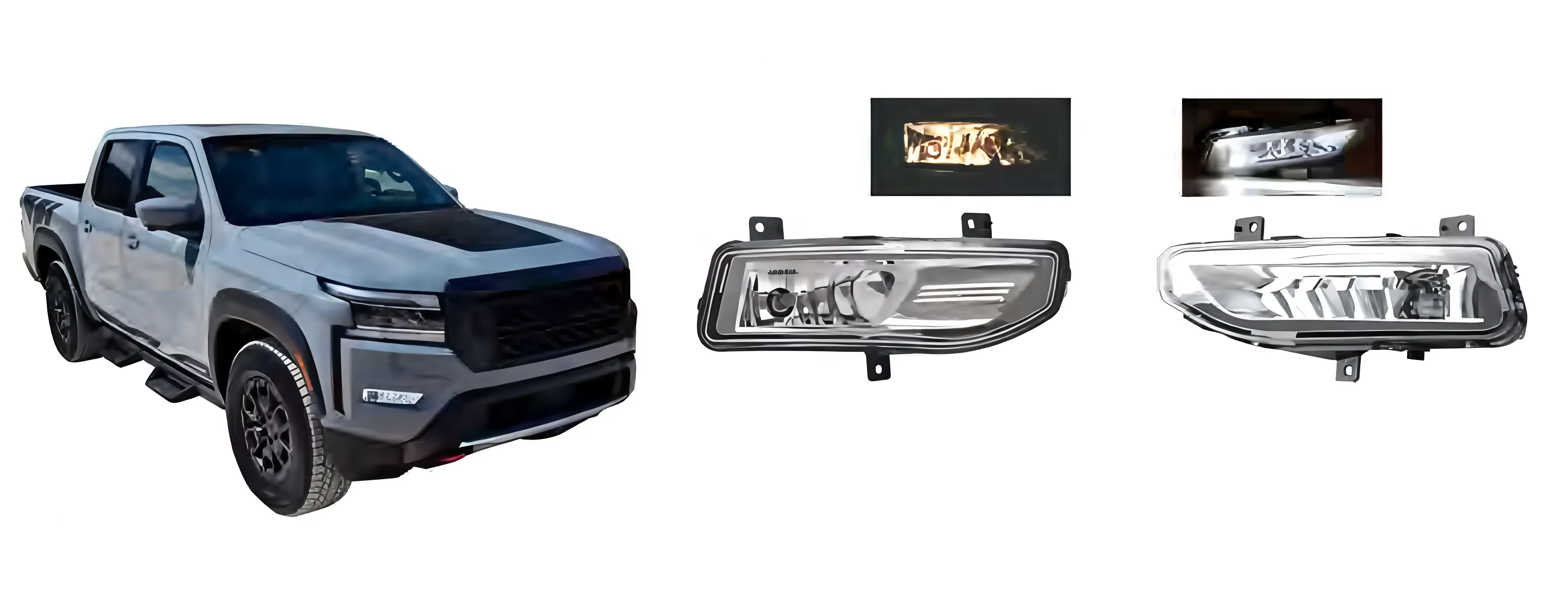 Противотуманные фары LED для Nissan Frontier 2024+