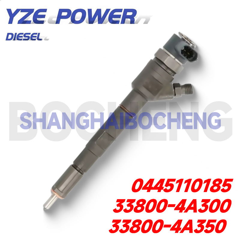 Fuel Injector 0445110185 338004A300 338004A350 for Hyu-Ndai Po-Rter 2