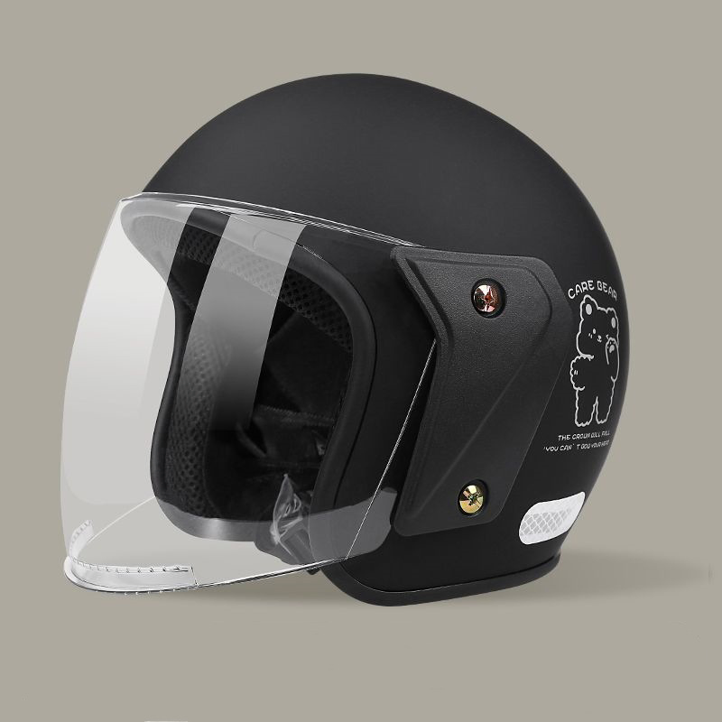 Hot Selling 3c Certified Men's Women's Half Helmets All Seasons Warm Sun-Proof Motorcycle Helmets