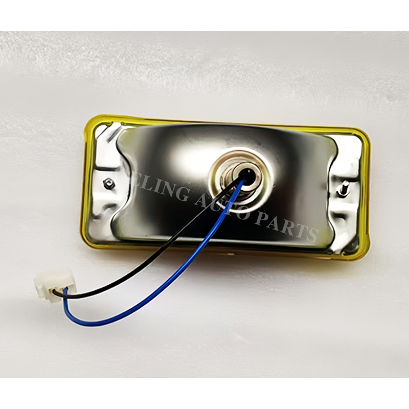 Противотуманная фара желтая для Mitsubishi Canter Fuso 1986-1991