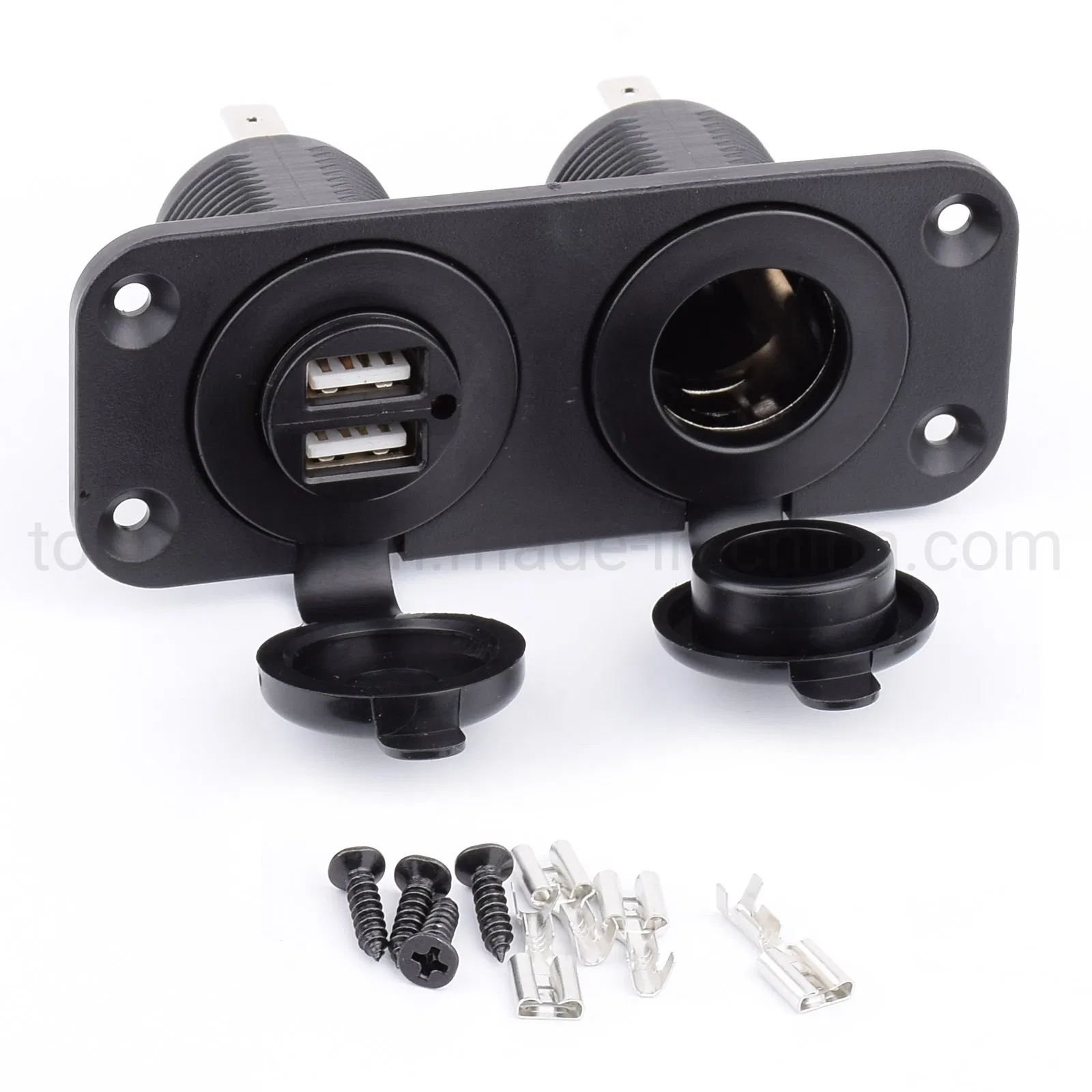 Двойной автомобильный USB-зарядник