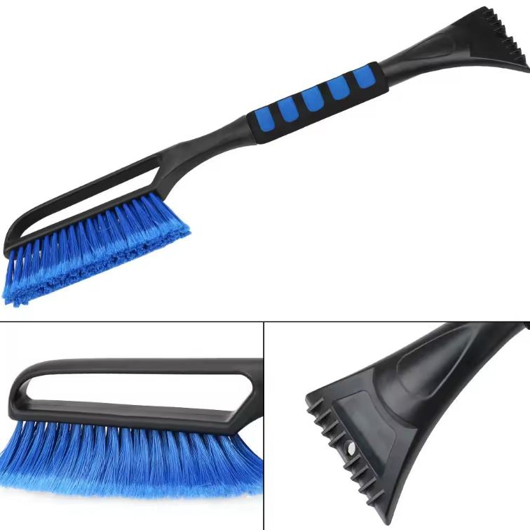 Wholesale Car with Cotton Handle Long Snow Brush Blue Winter Snow Shovel Ice Shovel