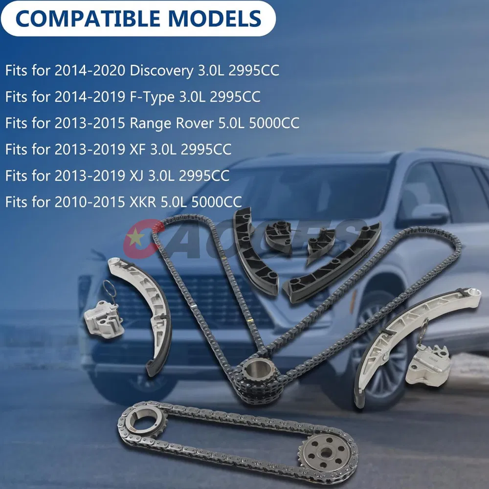 Комплект цепи ГРМ для Land Rover LR4, Range Rover Sport 2010-2015