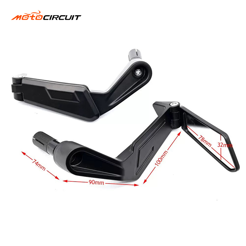 New Style Bow-Shaped Motorcycle Side Mirrors Body Frame Accessories