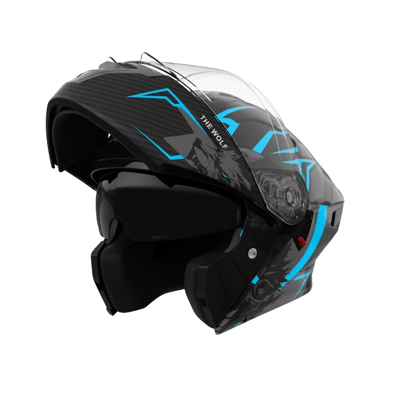 Dual-Function Flip-up ABS Motorcycle Helmet for Ultimate Protection Ventilated Full Face